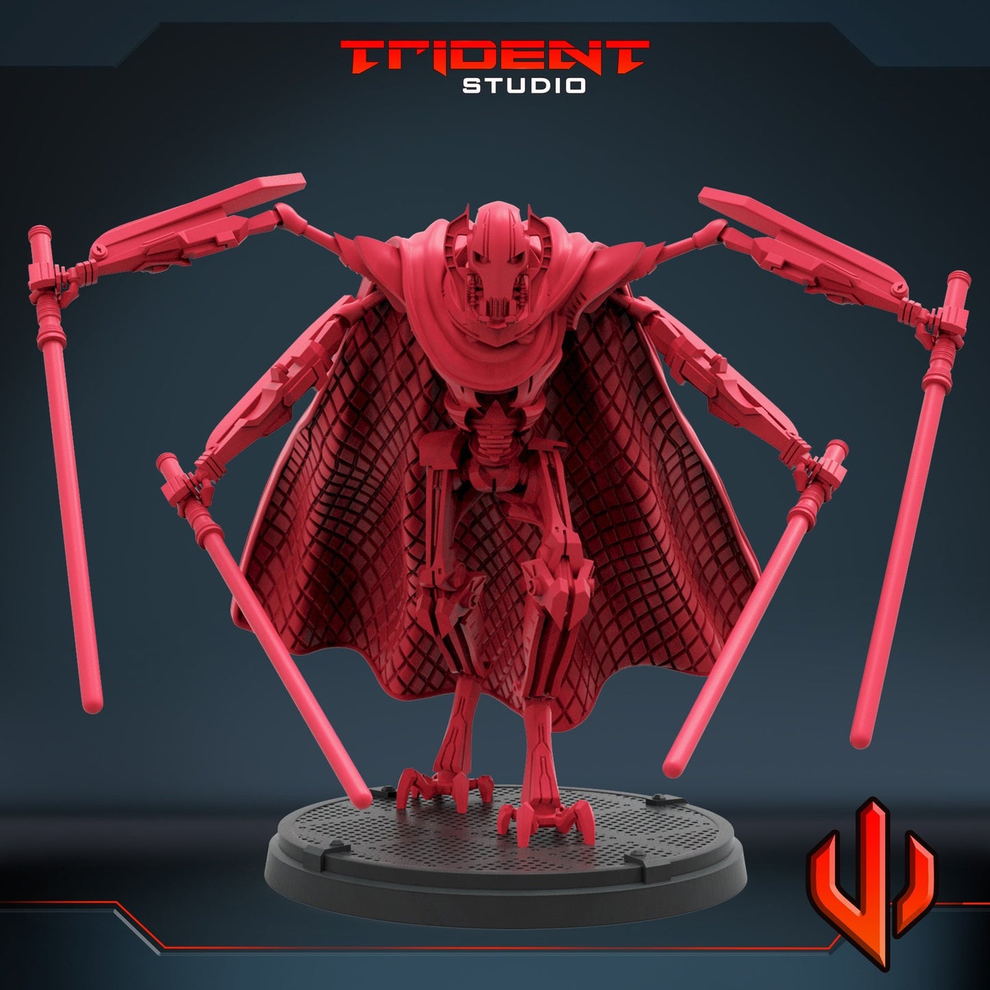 Mystical Slayer Cyborg - 28mm - 40mm Scale | RPG | Scifi  | Trident