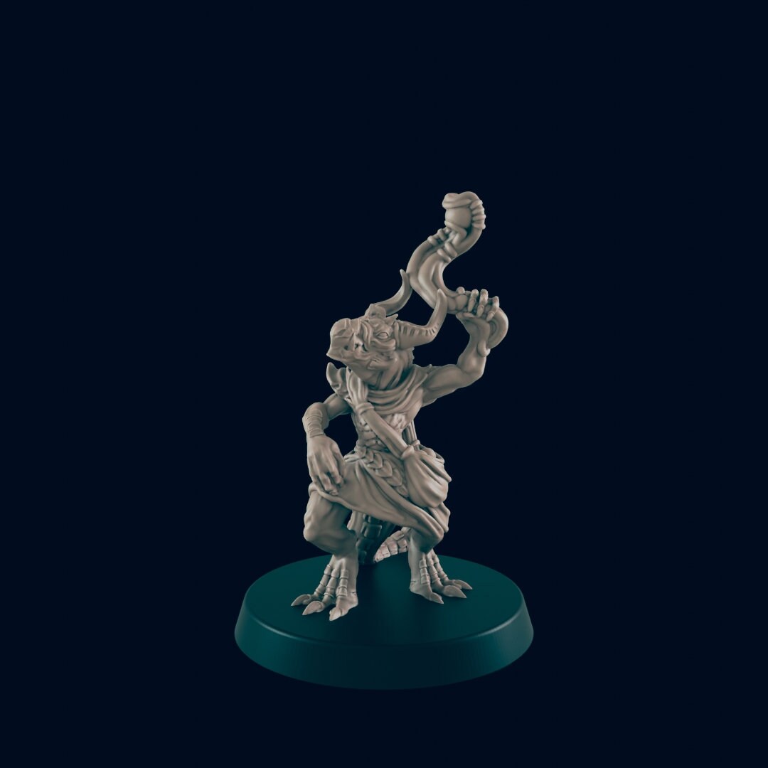 4pc Kobolds Set - 25mm - 75mm Scale | DnD | EC3D Fantasy Mini | Beasts and Baddies