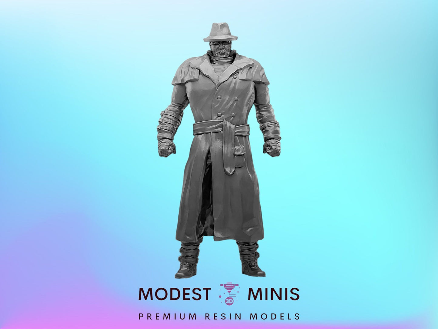 Zombie Mr X | 28mm - 100mm Scale Resin Mini | Zombicide | Vaultz