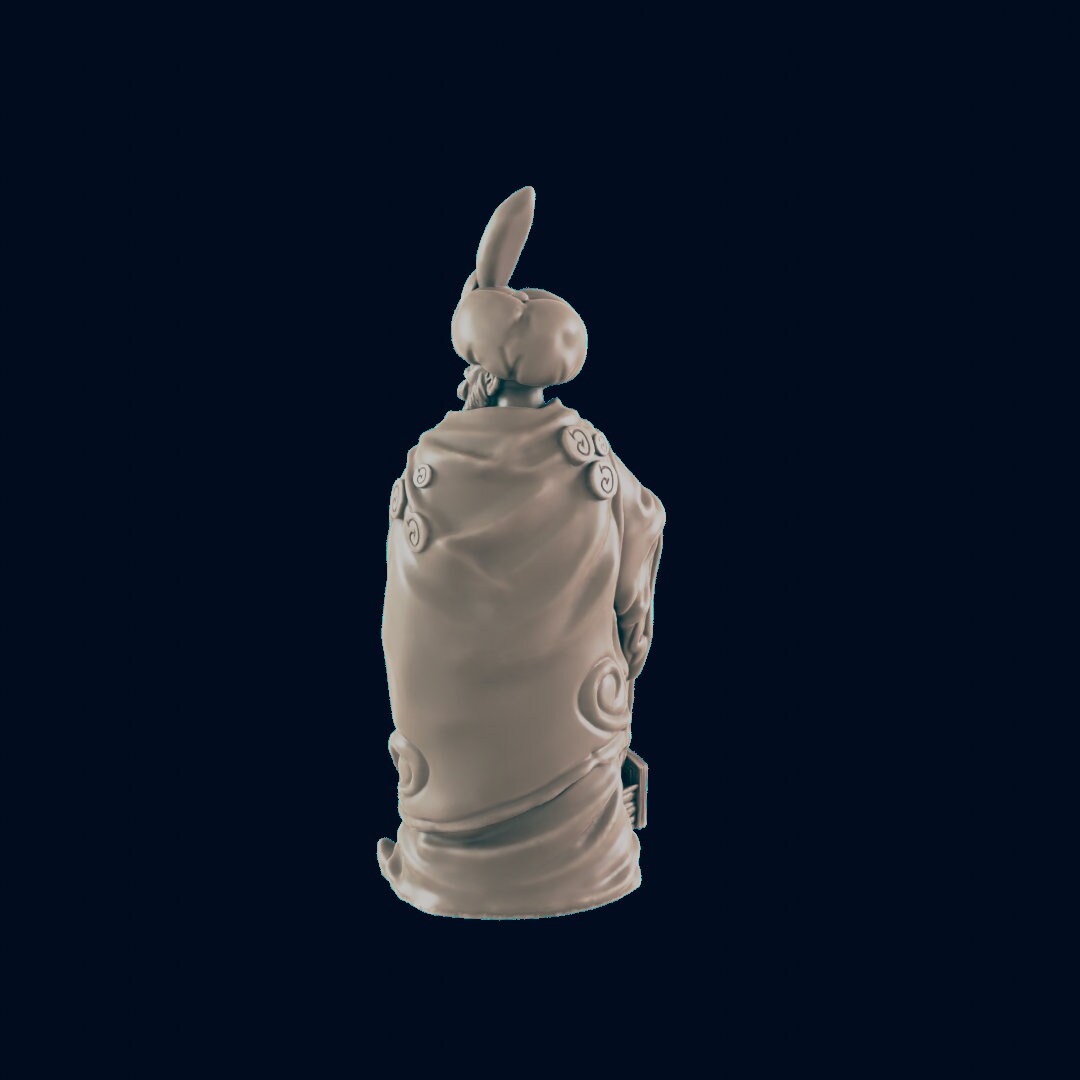 NPC Human Male Alchemist - 25mm - 75mm Scale | DnD | EC3D Fantasy Mini | Townsfolk