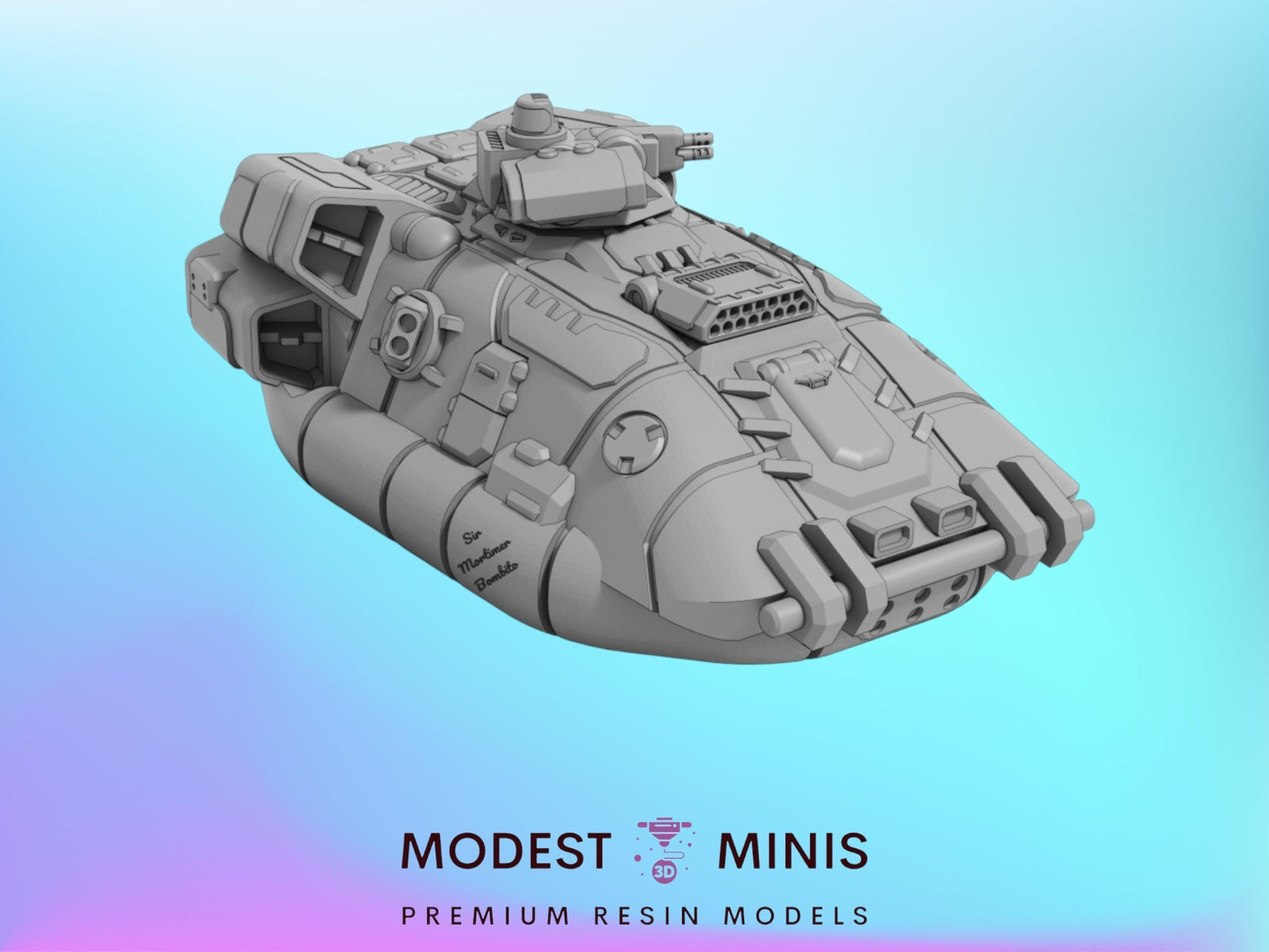 Maximka C Heavy Hover Tank | 1:265 | 6mm Battletech Scale | Mecha | Sir ...