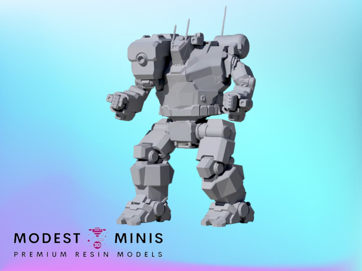 HBK Hunchback Alt 1 | 1:265 | 6mm Battletech Scale | Mecha | Sir Mortimer