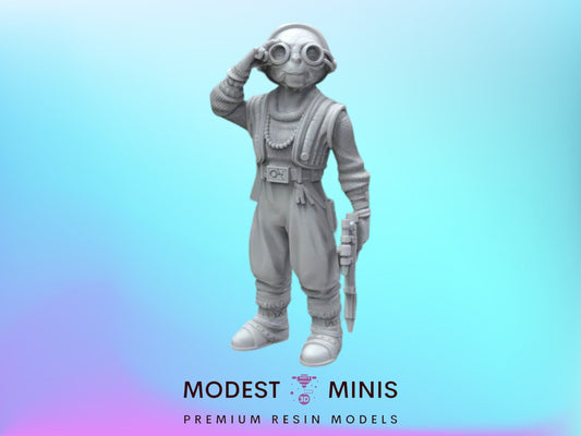 Benevolent Insurgent - 28mm - 40mm Scale | DnD | Star Wars Legion Mini