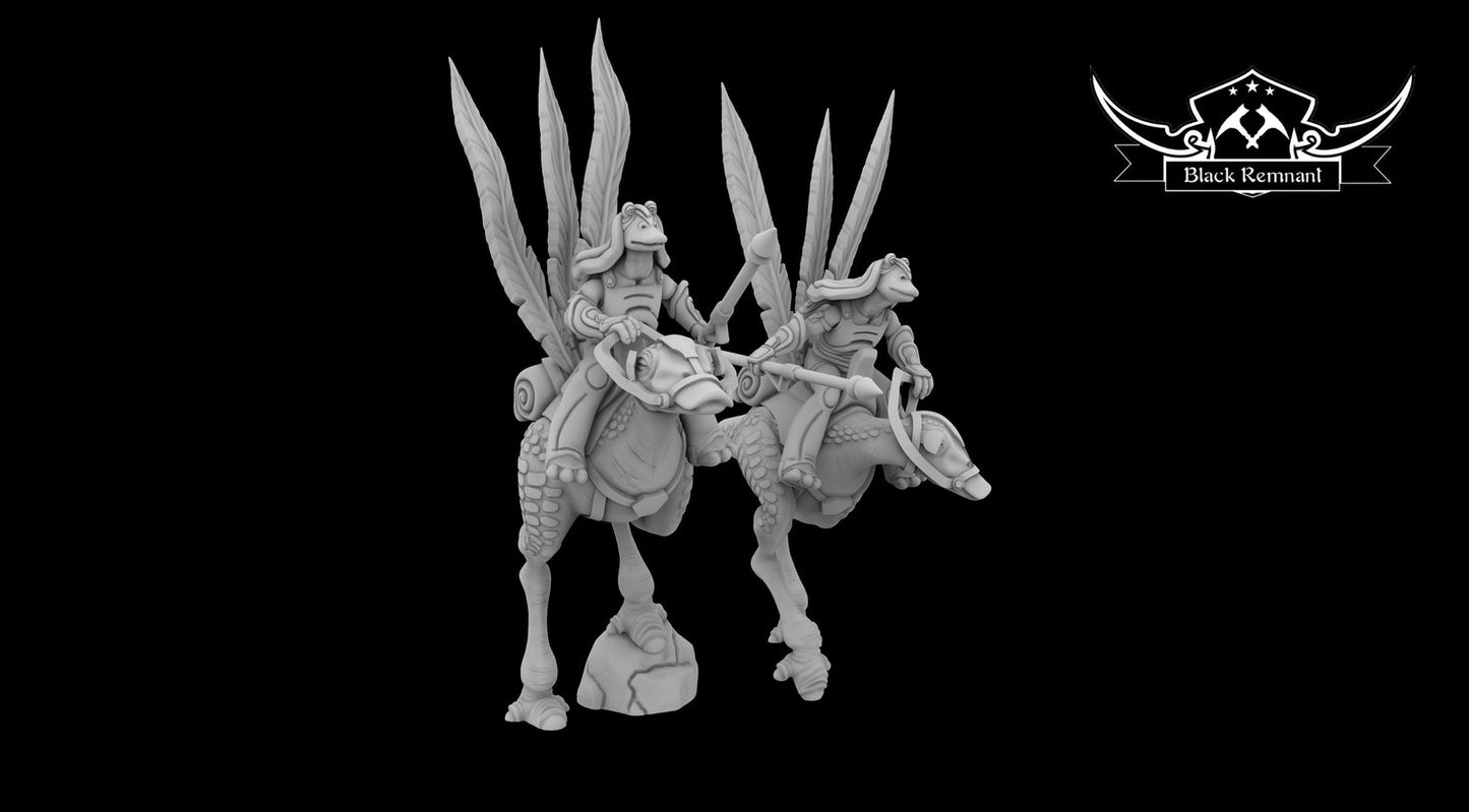 Aquatic Alien Riders - 28mm - 40mm Scale | Star Wars Legion Mini