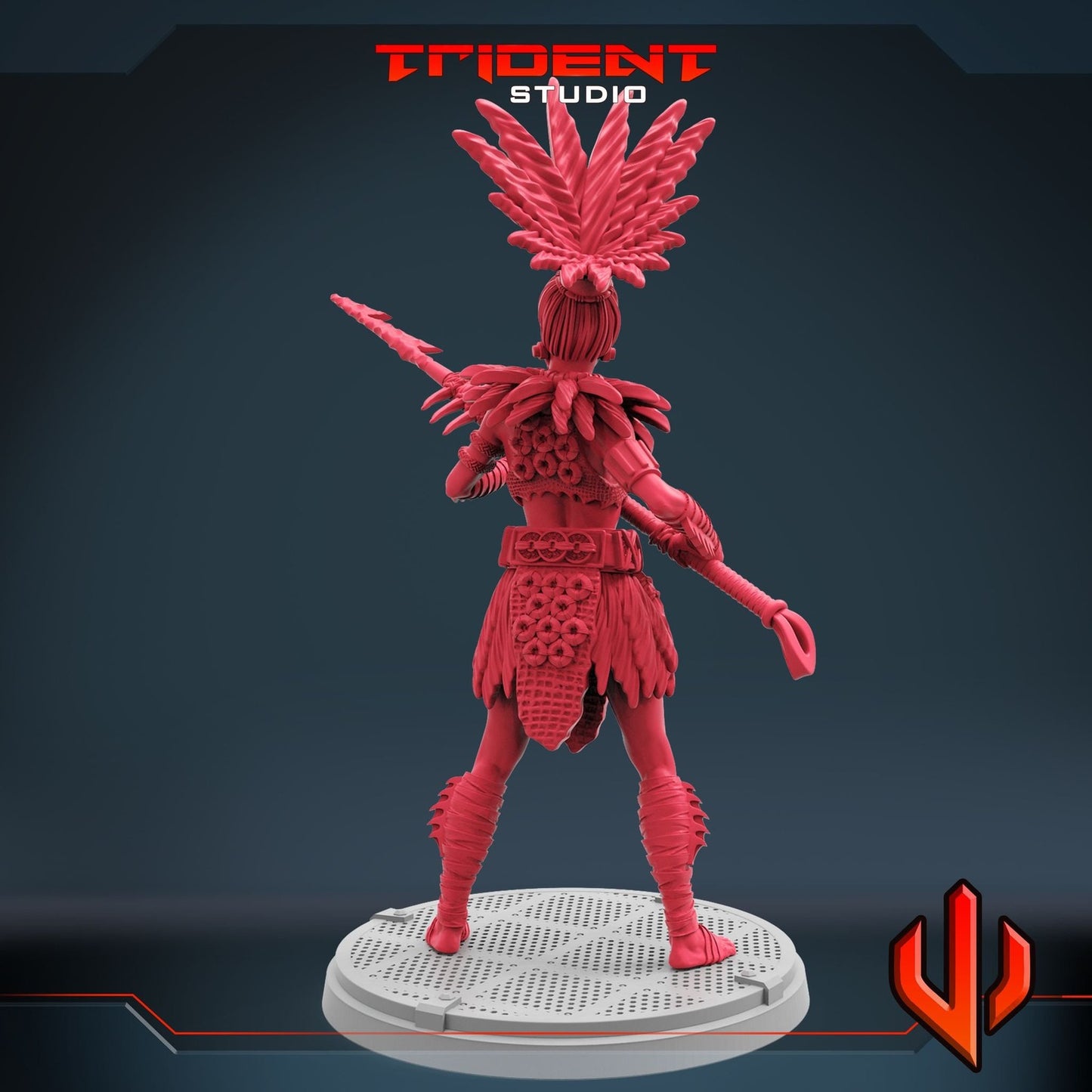 Sea Kings Cousin A - 40mm  Miniature | Crisis Protocol Proxy | Trident