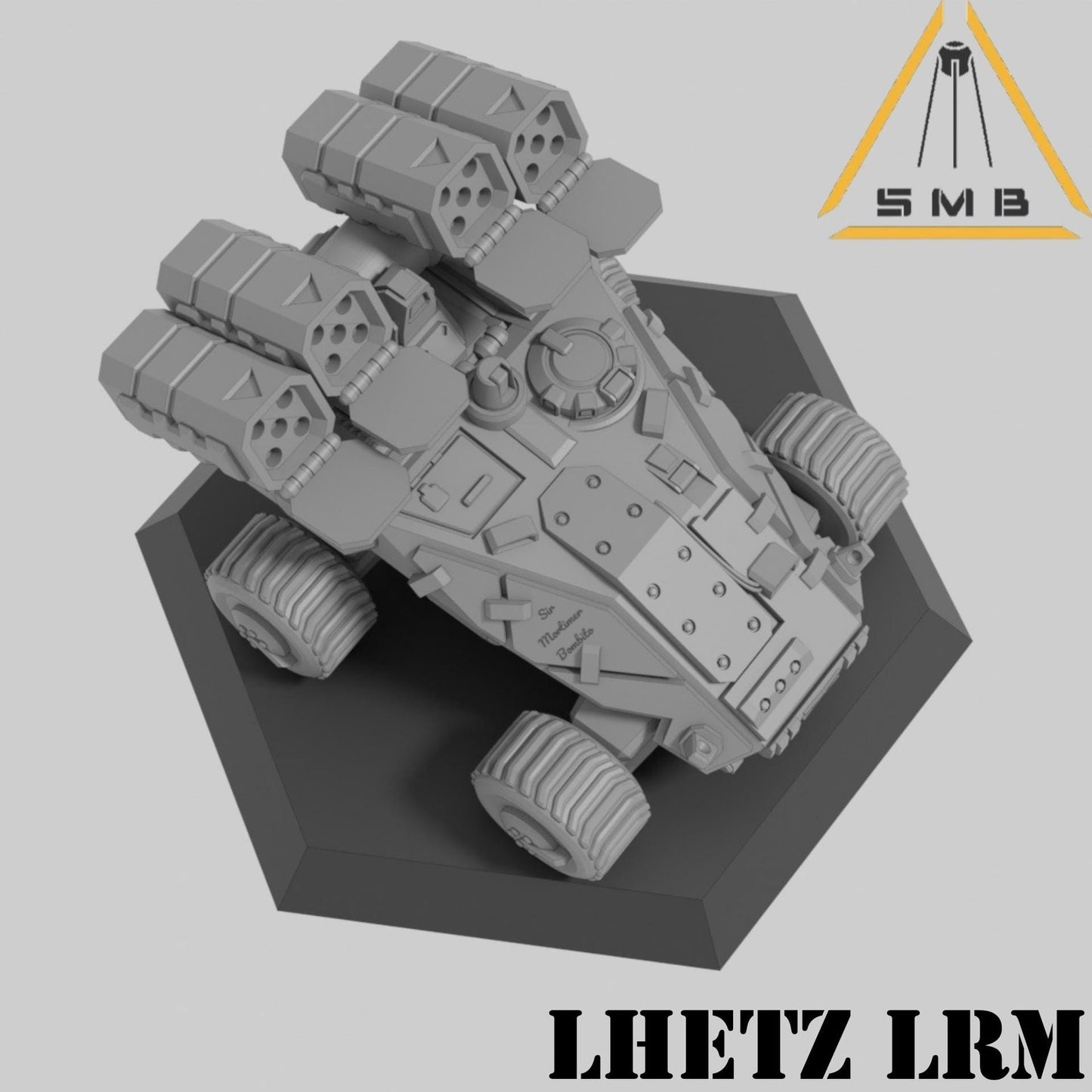 LHETZ LRM Combat Vehicle Tank | 1:265 | 285 | 6mm Battletech Scale |