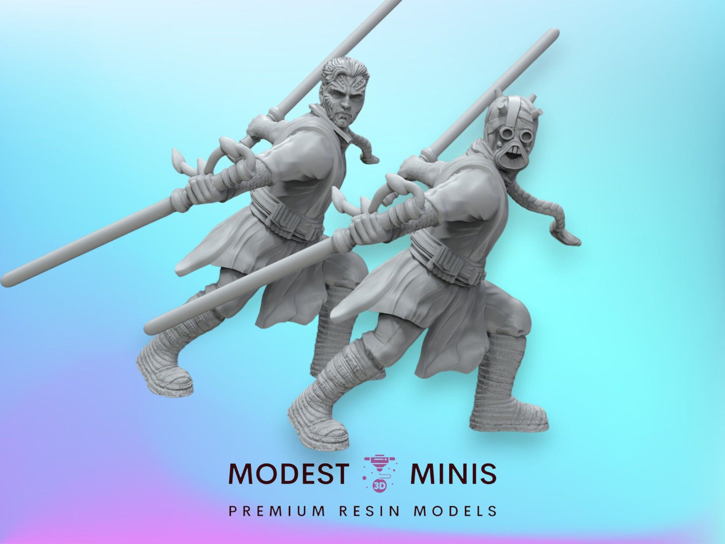 Mystical Desert Raider - 28mm - 40mm Scale | Star Wars Legion Mini