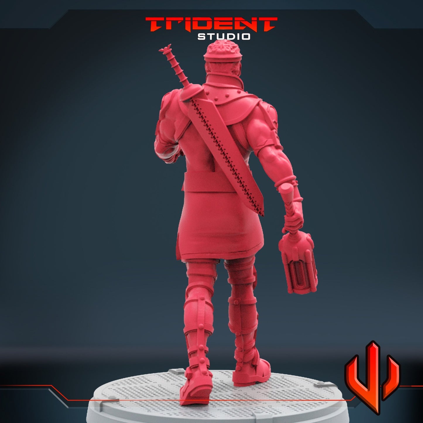 Half God Hero A Hercules - 40mm  Miniature | Crisis Protocol Proxy | Trident