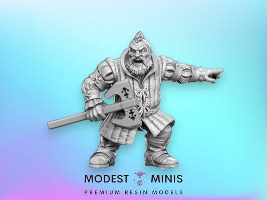 Bori Van Gilden - 32mm Scale DnD Miniature | Dungeons and Dragons | JRPG Mini - RN Estudio
