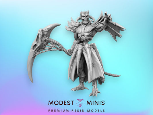 Abysal Soul Fighter - 32mm Scale DnD Miniature | Dungeons and Dragons | JRPG Mini - RN Estudio