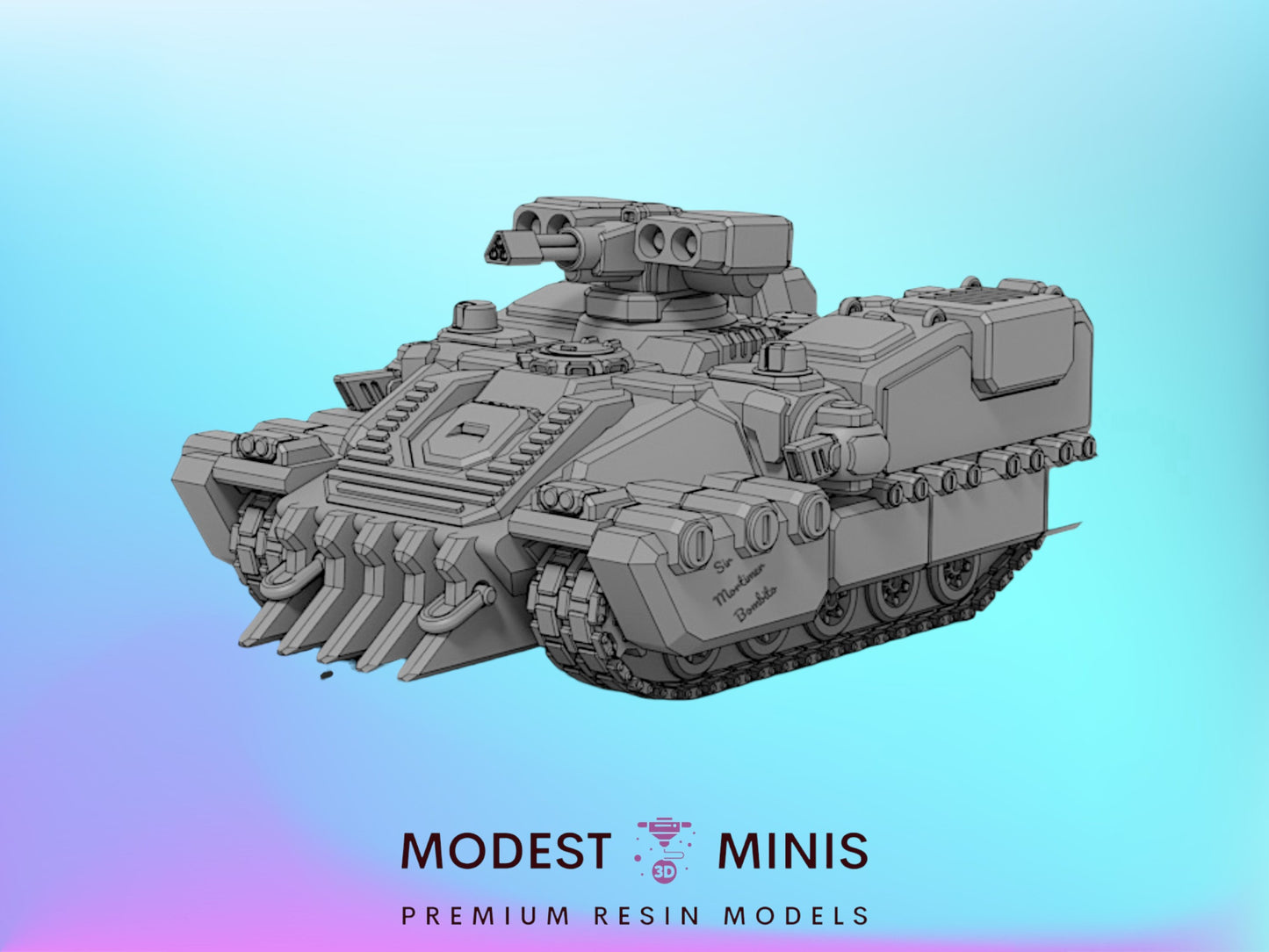 Ignisio Support Tank | 1:265 | 285 | 6mm Battletech Scale | Sir Mortimer