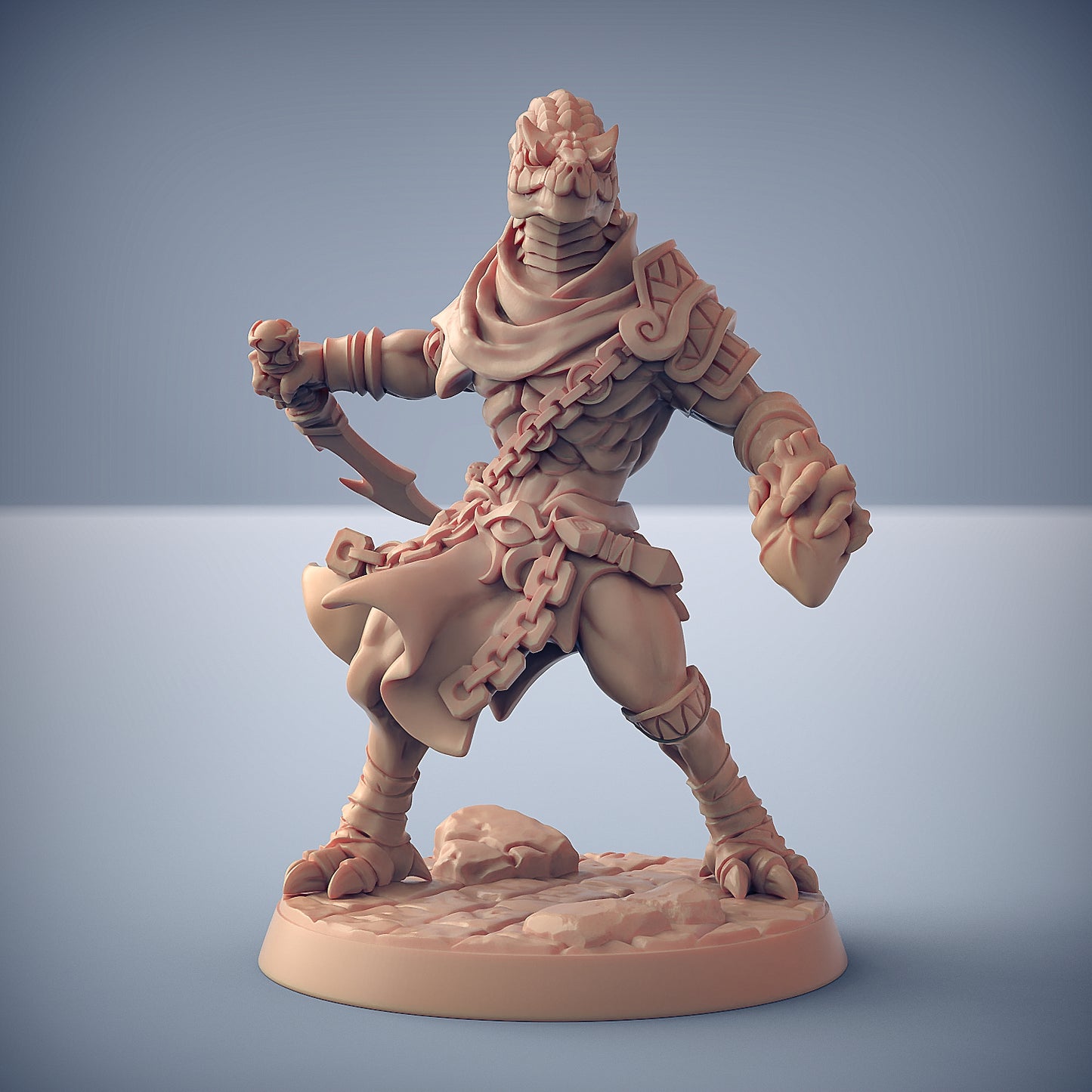 Nagarot Thralls | 28mm - 75mm Scale Resin Minis | DnD | Frostgrave Artisan Guild Maneater Nagarots