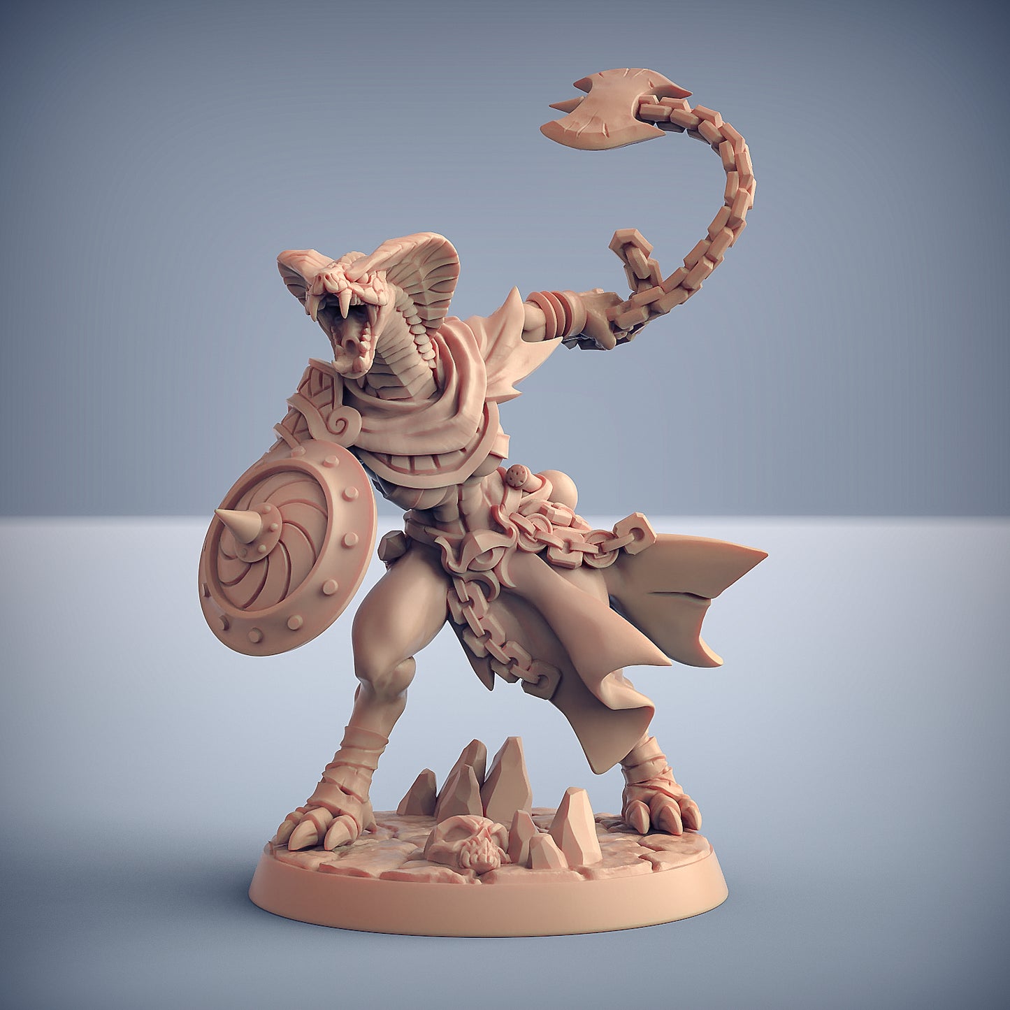 Nagarot Thralls | 28mm - 75mm Scale Resin Minis | DnD | Frostgrave Artisan Guild Maneater Nagarots
